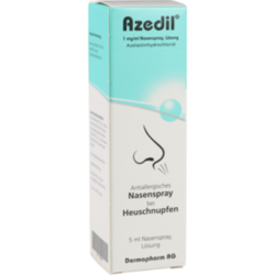 Verpackungsbild (Packshot) von AZEDIL 1 mg/ml Nasenspray Lösung