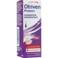 Verpackungsbild (Packshot) von OTRIVEN Protect 1 mg/ml + 50 mg/ml Nasenspray Lsg.