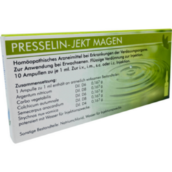 Verpackungsbild(Packshot) von PRESSELIN-Jekt Magen Ampullen