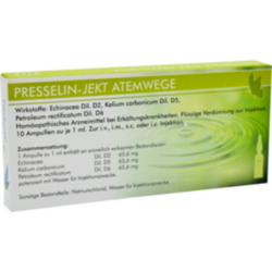 Verpackungsbild(Packshot) von PRESSELIN-Jekt Atemwege Ampullen
