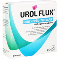 Verpackungsbild (Packshot) von UROL FLUX Durchspül-Therapie 400,5 mg Brausetabl.