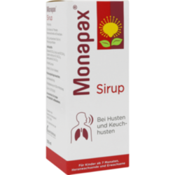 Verpackungsbild (Packshot) von MONAPAX Sirup