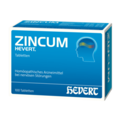 Verpackungsbild (Packshot) von ZINCUM HEVERT Tabletten