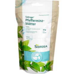 Verpackungsbild(Packshot) von SIDROGA Pfefferminzblätter Arzneitee lose