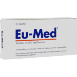 Verpackungsbild (Packshot) von EU-MED Tabletten