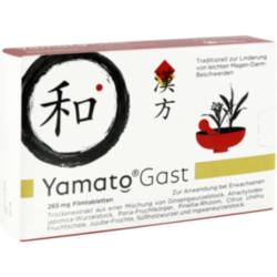 Verpackungsbild (Packshot) von YAMATOGAST 265 mg Filmtabletten