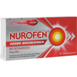 Verpackungsbild (Packshot) von NUROFEN 400 mg Weichkapseln