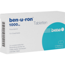 Verpackungsbild (Packshot) von BEN-U-RON 1.000 mg Tabletten