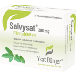 Verpackungsbild (Packshot) von SALVYSAT 300 mg Filmtabletten