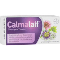 Verpackungsbild (Packshot) von CALMALAIF überzogene Tabletten