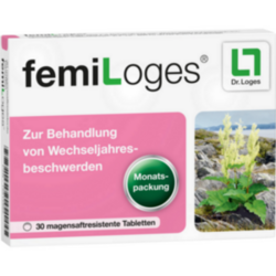 Verpackungsbild (Packshot) von FEMILOGES magensaftresistente Tabletten