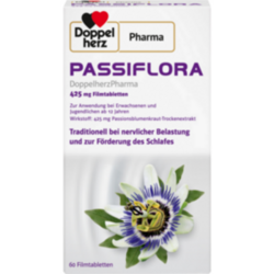 Verpackungsbild (Packshot) von PASSIFLORA DOPPELHERZPHARMA 425 mg Filmtabletten