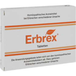 Verpackungsbild (Packshot) von ERBREX Tabletten