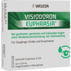 Verpackungsbild(Packshot) von VISIODORON Euphrasia Augentropfen