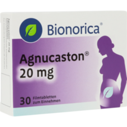 Verpackungsbild (Packshot) von AGNUCASTON 20 mg Filmtabletten