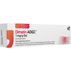 Verpackungsbild (Packshot) von DIMETIN ADGC 1 mg/g Gel
