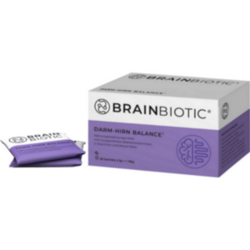 Beipackzettel von BRAINBIOTIC Darm Hirn Balance Darmflora Serotonin