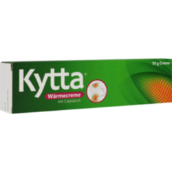 Verpackungsbild (Packshot) von KYTTA Wärmecreme mit Capsaicin 26,5 mg/50 g Creme