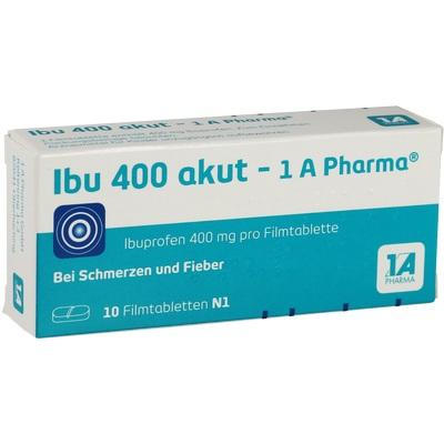 IBU 400 akut 1A Pharma Filmtabletten - Beipackzettel / Informationen