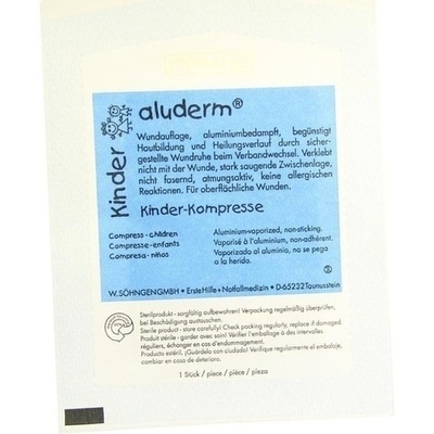ALUDERM Kinder Kompressen 6x8 cm