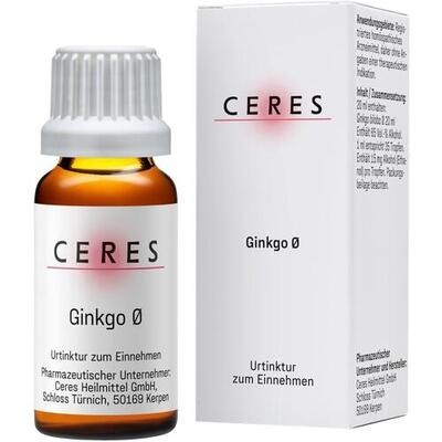 CERES Ginkgo Urtinktur