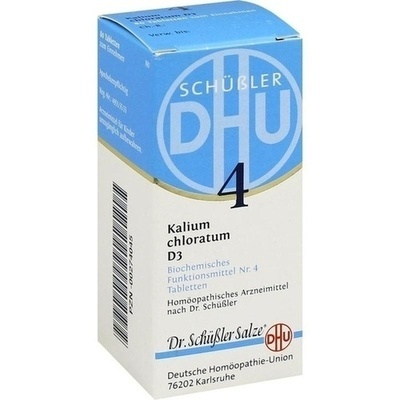 BIOCHEMIE DHU 4 Kalium chloratum D 3 Tabletten