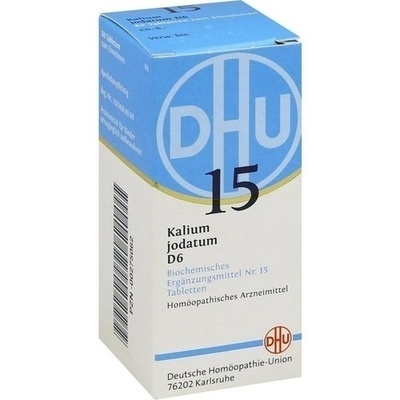 BIOCHEMIE DHU 15 Kalium jodatum D 6 Tabletten