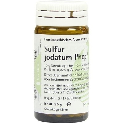 SULFUR JODATUM PHCP Globuli