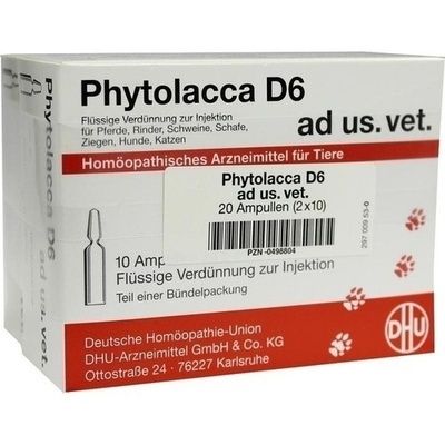 PHYTOLACCA D 6 Ampullen vet.