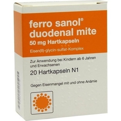 FERRO SANOL duodenal mite 50 mg magensaftr.Hartk.