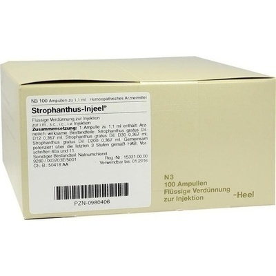 STROPHANTHUS INJEEL Ampullen