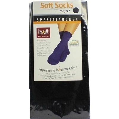 BORT SoftSocks ergo extra-weit Gr.41-43 schwarz