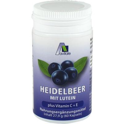 HEIDELBEER KAPSELN+Lutein+C+E