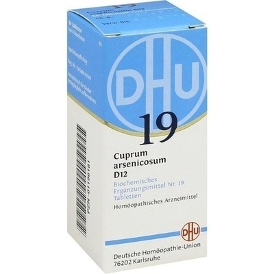 BIOCHEMIE DHU 19 Cuprum arsenicosum D 12 Tabletten