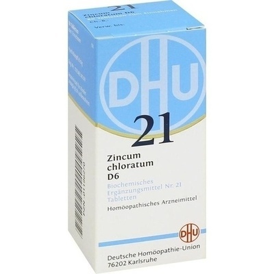 BIOCHEMIE DHU 21 Zincum chloratum D 6 Tabletten