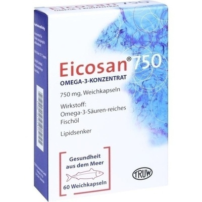 EICOSAN 750 Omega-3 Konzentrat Weichkapseln