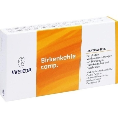 BIRKENKOHLE comp.Hartkapseln