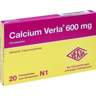 CALCIUM VERLA 600 mg Filmtabletten