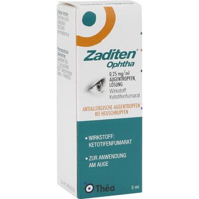 ZADITEN ophtha 0,25 mg/ml Augentropfen