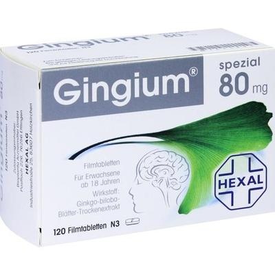 GINGIUM spezial 80 mg Filmtabletten