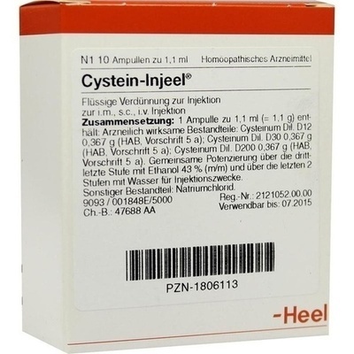 CYSTEIN Injeel Ampullen