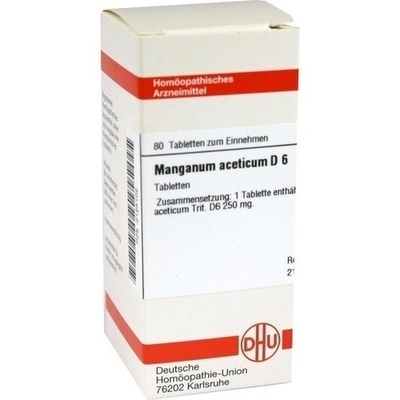 MANGANUM ACETICUM D 6 Tabletten