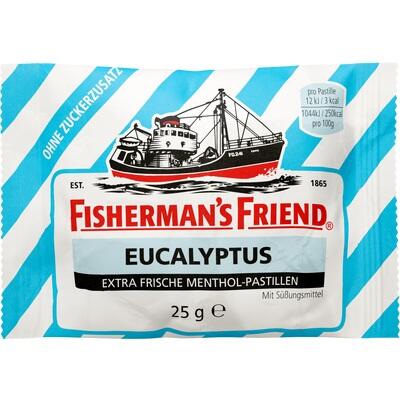 FISHERMANS FRIEND Eucalyptus ohne Zucker Pastillen