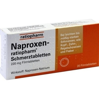 NAPROXEN-ratiopharm Schmerztabl. Filmtabletten