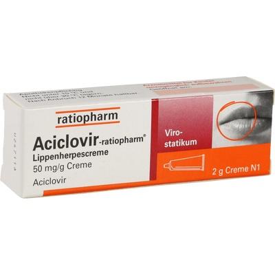 Aciclovir-ratiopharm® Lippenherpescreme*
