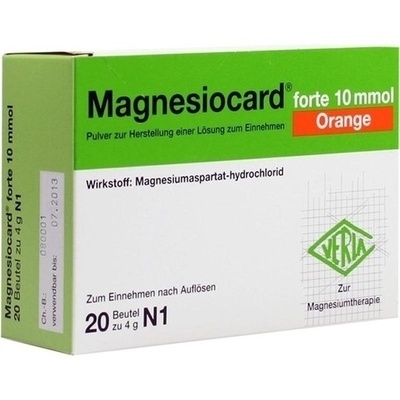 MAGNESIOCARD forte 10 mmol Orange Plv.z.H.e.L.z.E.