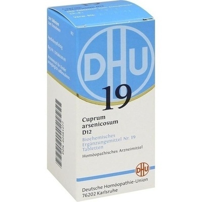 BIOCHEMIE DHU 19 Cuprum arsenicosum D 12 Tabletten