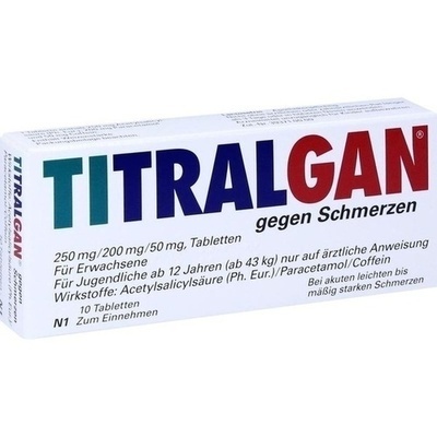 TITRALGAN Tabletten gegen Schmerzen