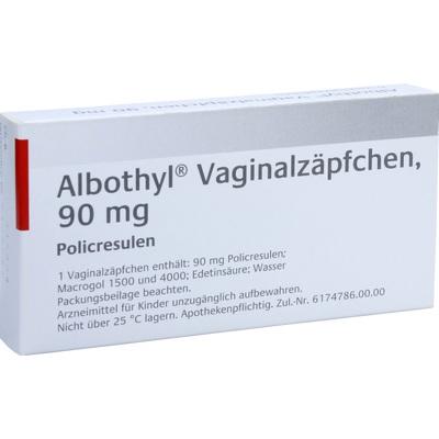 ALBOTHYL Vaginalzäpfchen 90 mg