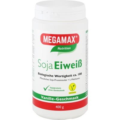 MEGAMAX Soja Eiweiß Vanille Pulver